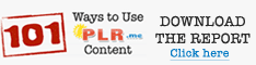 101 Ways to Use PLR Content