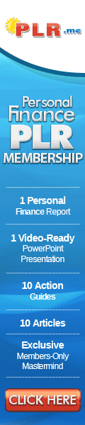 Finance PLR Content