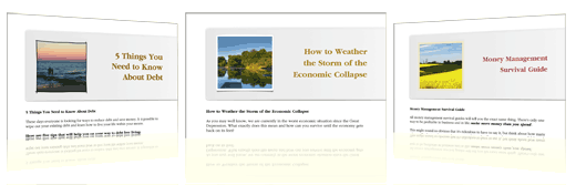 Personal Finance PLR Articles