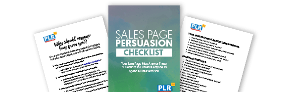 Download the Sales Page Persuasion Checklist