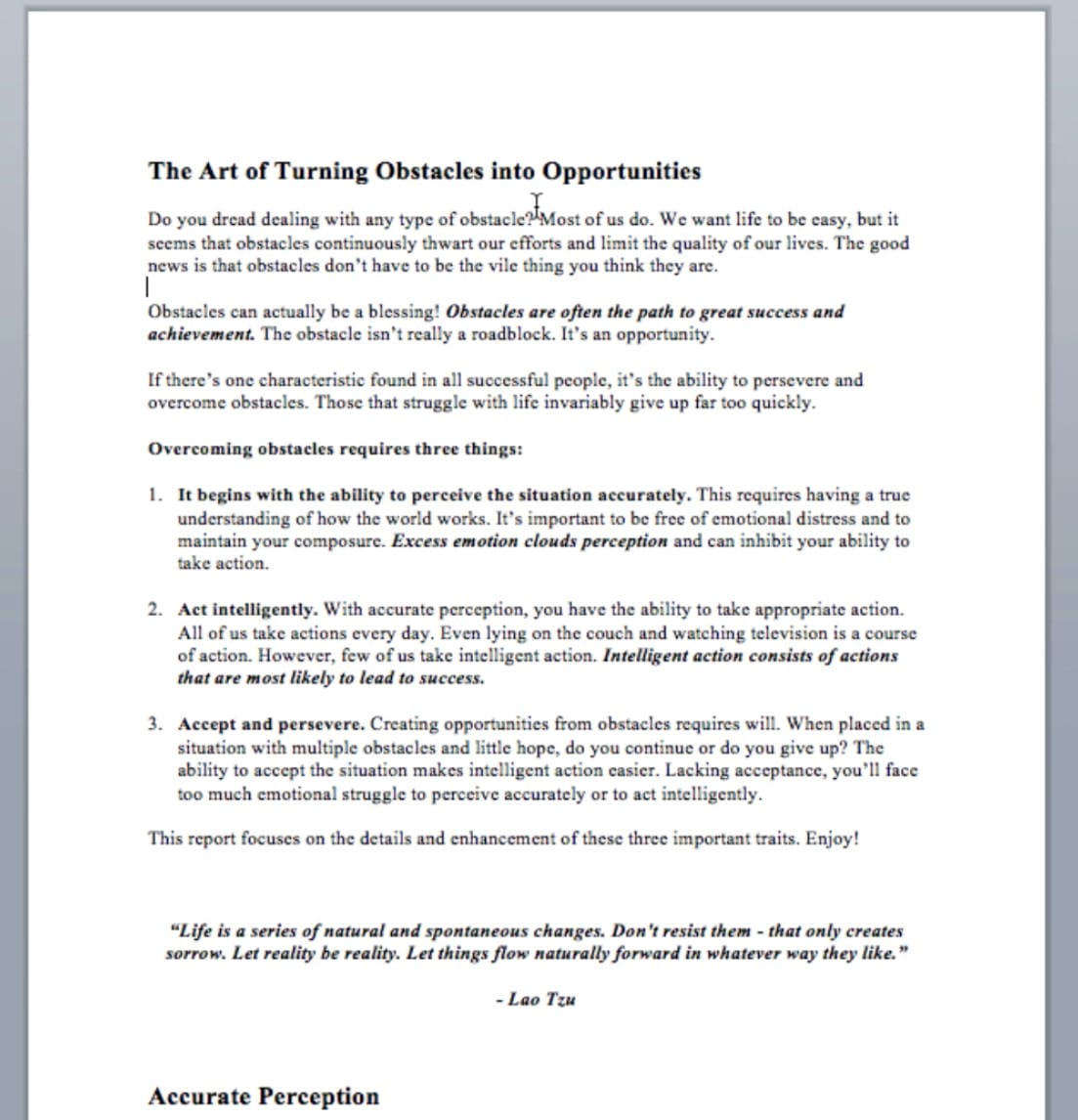 Open Microsoft Word Versions of eBook
