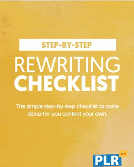 rewriting checklist