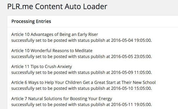 Content Auto Loader